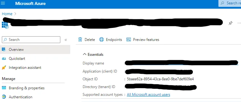 Azure DevOps Manage Service Principal